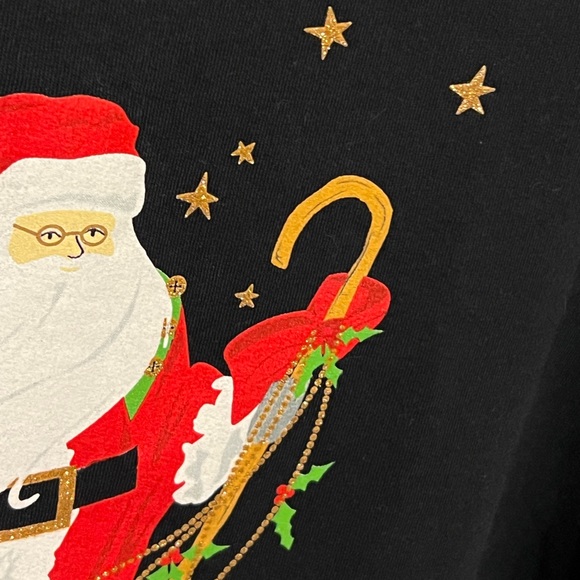 SOLD!!! XL 16/18 Santa Claus Sparkles BELIEVE Toy Sack Christmas Tree - Picture 8 of 14